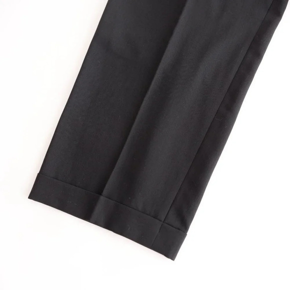 Stafford Black 100% Wool Tuxedo Set  Size 42L- 38 Waist - Picture 5 of 16